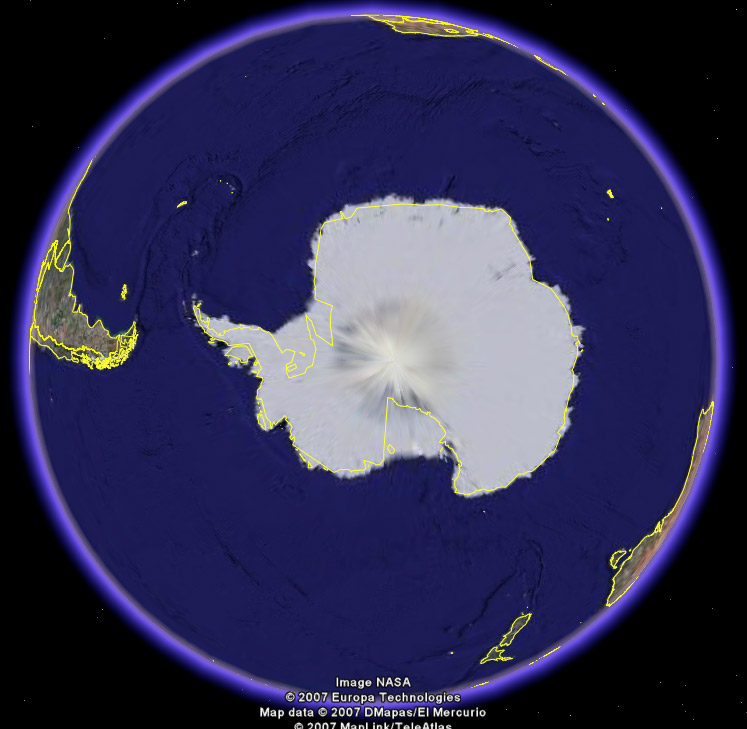 La Antartida Zona Desconocida